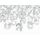 Diament PartyDeco 20mm, Przezroczysty, 10szt